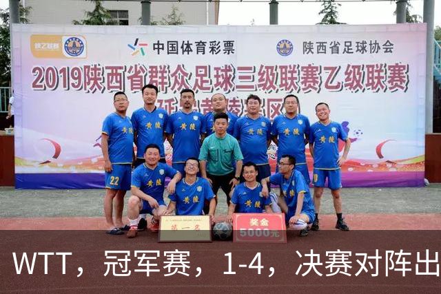 WTT，冠军赛，1-4，决赛对阵出炉！国乒锁定一席，林诗栋梁靖崑硬战强敌